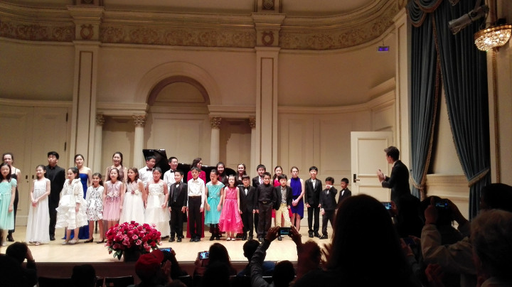 Miya en el Carnegie Hall